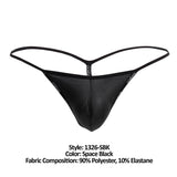 Doreanse 1326-SBK Flashy G-String Color Space Black