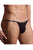 Doreanse 1330-BLK Ribbed Modal T-thong Color Black