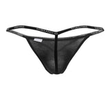 Doreanse 1330-BLK Ribbed Modal T-thong Color Black