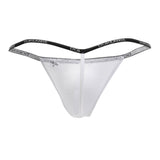 Doreanse 1330-WHT Ribbed Modal T-thong Color White