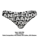 Doreanse 1369-PRN Big Logo Thong Color Printed