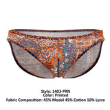 Doreanse 1403-PRN Persian Briefs Color Printed