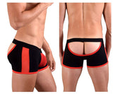 Doreanse 1563-BLK Teaser Boxer Briefs Color Black-Red