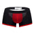 Doreanse 1563-BLK Teaser Boxer Briefs Color Black-Red