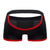 Doreanse 1563-BLK Teaser Boxer Briefs Color Black-Red