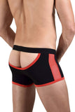 Doreanse 1563-BLK Teaser Boxer Briefs Color Black-Red