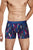 Doreanse 1704-PRN Neon Sport Trunks Color Printed