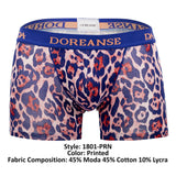 Doreanse 1801-PRN Jaguar Trunks Color Printed