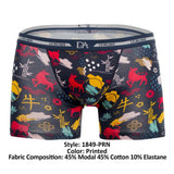 Doreanse 1849-PRN Year of the Bull Trunks Color Printed