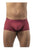 ErgoWear EW1197 FEEL XV Trunks Color Burgundy