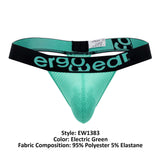 ErgoWear EW1383 MAX Thongs Color Electric Green