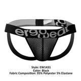 ErgoWear EW1431 GYM Jockstrap Color Black