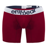 ErgoWear EW1481 MAX COTTON Boxer Briefs Color Garnet