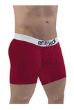 ErgoWear EW1481 MAX COTTON Boxer Briefs Color Garnet