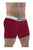 ErgoWear EW1481 MAX COTTON Boxer Briefs Color Garnet