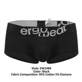 ErgoWear EW1484 MAX COTTON Trunks Color Black