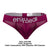 ErgoWear EW1499 HIP Thongs Color Burgundy