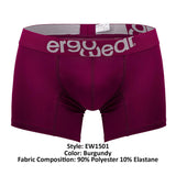 ErgoWear EW1501 HIP Trunks Color Burgundy