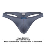 ErgoWear EW1595 X4D Thongs Color Smoke Blue