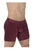 ErgoWear EW1624 MAX XX Boxer Briefs Color Burgundy