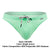 ErgoWear EW1691 X4D SW Swim Thongs Color Bright Green