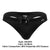 ErgoWear EW1693 X4D SW Swim Thongs Color Jet Black