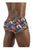 ErgoWear EW1696 FEEL SW Swim Trunks Color Pink Leaves