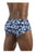 ErgoWear EW1698 FEEL SW Swim Trunks Color Abstract Blue