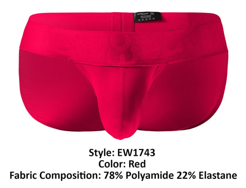 ErgoWear EW1743 MAX BOLD Bikini Color Red