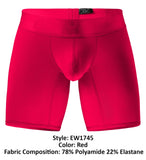 ErgoWear EW1745 MAX BOLD Boxer Briefs Color Red
