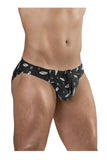 ErgoWear EW1763 FEEL SW Swim Briefs Color Black-White
