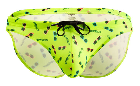 ErgoWear EW1765 X4D SW Swim Briefs Color Bright Yellow