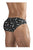 ErgoWear EW1766 X4D SW Swim Briefs Color Black-White