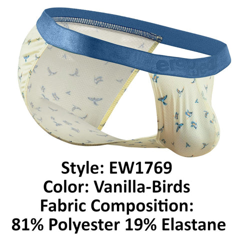 ErgoWear EW1769 SLK SE Bikini Color Vanilla-Birds