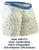 ErgoWear EW1771 SLK SE Boxer Briefs Color Vanilla-Birds