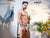 ErgoWear EW1772 SLK SE G-String Color Peach-Birds