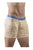 ErgoWear EW1775 SLK SE Boxer Briefs Color Peach-Birds