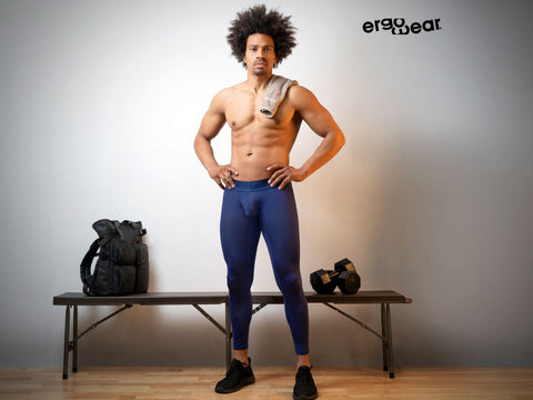 ErgoWear EW1782 MAX BOLD Athletic Pants Color Dark Blue