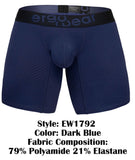 ErgoWear EW1792 MAX FLOW Boxer Briefs Color Dark Blue