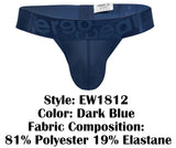 ErgoWear EW1812 MAX BOLD SE G-String Color Dark Blue