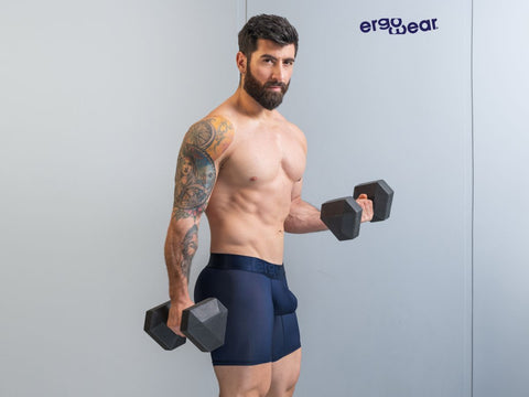 ErgoWear EW1815 MAX BOLD SE Boxer Briefs Color Dark Blue