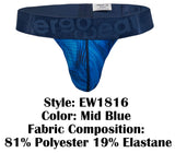 ErgoWear EW1816 MAX BOLD SE G-String Color Mid Blue