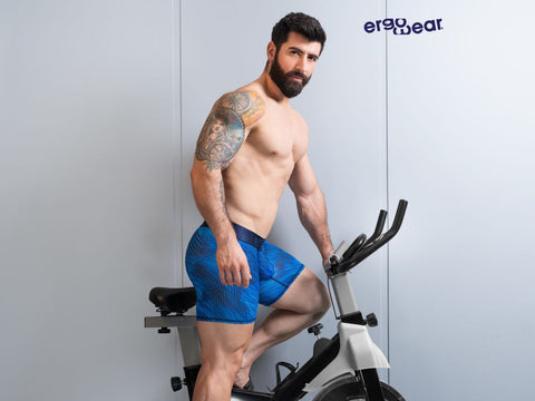 ErgoWear EW1819 MAX BOLD SE Boxer Briefs Color Mid Blue