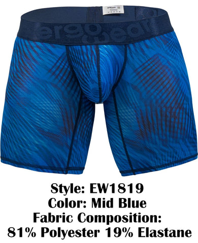 ErgoWear EW1819 MAX BOLD SE Boxer Briefs Color Mid Blue