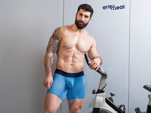ErgoWear EW1823 MAX BOLD SE Boxer Briefs Color River Blue