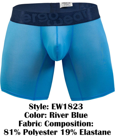 ErgoWear EW1823 MAX BOLD SE Boxer Briefs Color River Blue