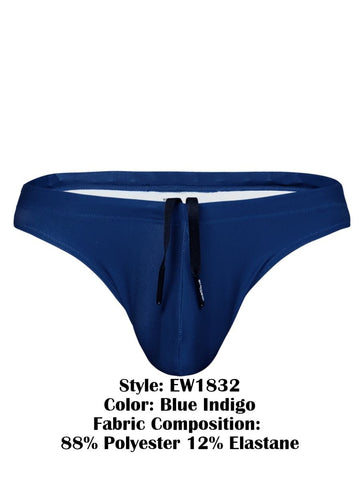 ErgoWear EW1832 X4D SW Swim Thongs Color Blue Indigo