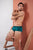 HAWAIR 41961 Microfiber Briefs Color Green