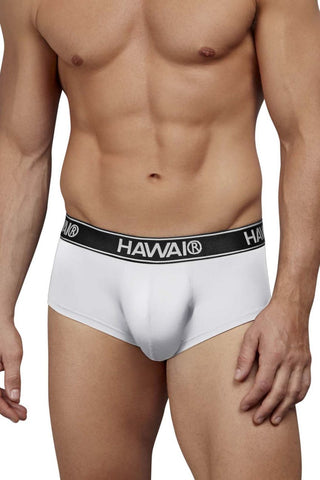 HAWAIR 41961 Microfiber Briefs Color White