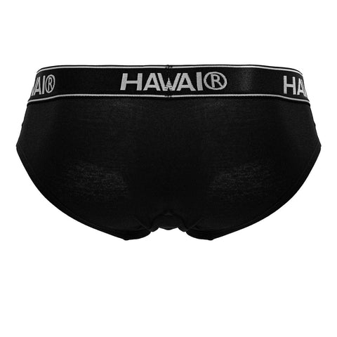 HAWAIR 41962 Cotton blend Briefs Color Black-01